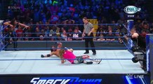 AJ STYLES Y SHINSUKE NAKAMURA VS DOLPH ZIGGLER Y KEVIN OWENS WWE SMACKDOWN LIVE 23/5/17 EN ESPAÑOL