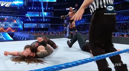 RANDY ORTON Y LUKE HARPER VS BRAY WYATT Y ERIC ROWAN EN ESPAÑOL WWE SMACKDOWN 4/3/17 EN ESPAÑOL