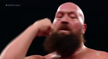 WWE FASTLANE BIG SHOW VS RUSEV