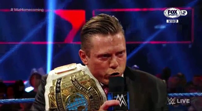WWE SMACKDOWN LIVE 27/9/16 HIGHLIGTHS DOLPH ZIGGLER VS THE MIZ NO MERCY CARRER VS CHAMPIONSHIP