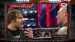 WWE RAW 1/2/16 DEAN AMBROSE CONFRONTS BROCK LESNAR