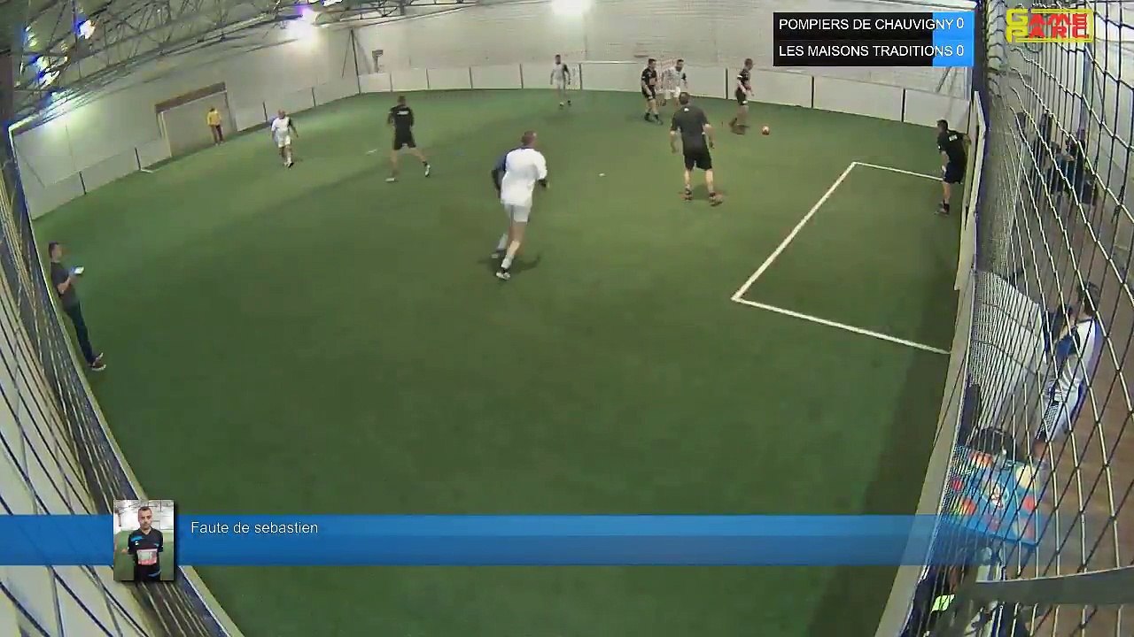 Faute de sebastien - POMPIERS DE CHAUVIGNY Vs LES MAISONS TRADITIONS - 03/05/18 20:00 - LIGUE 2