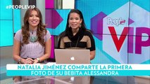Natalia Jiménez muestra por primera vez a su hija en las redes sociales