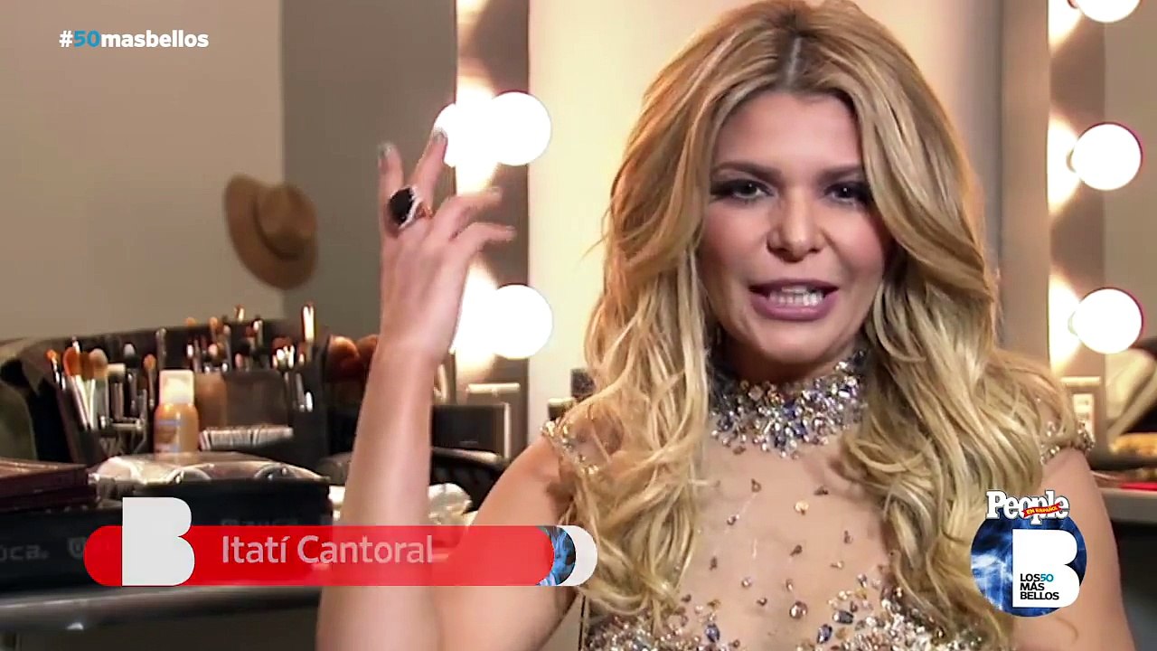 Itatí Cantoral: hay "cuatro bellos" en mi vida