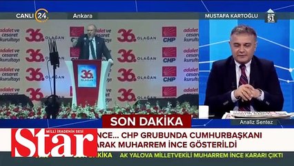 CHP�nin adayı İnce oldu
