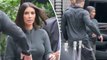 Kim Kardashian beefs up security team amid Kanye controversy as she films KUWTK in Downtown Los Angeles
