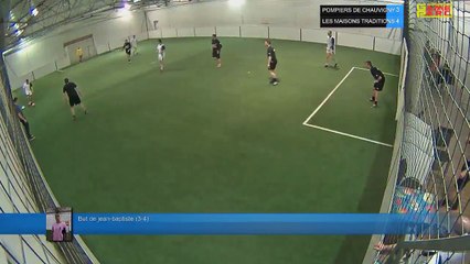 But de jean-baptiste (3-4) - POMPIERS DE CHAUVIGNY Vs LES MAISONS TRADITIONS - 03/05/18 20:00