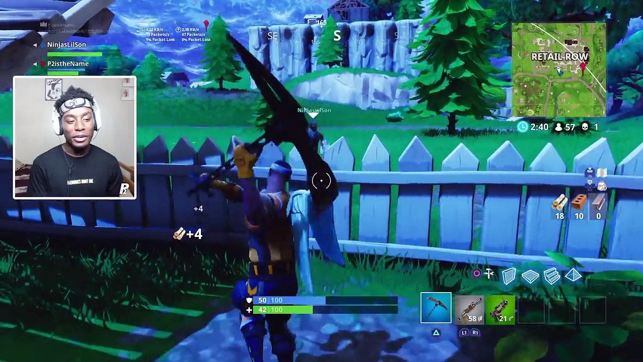 MY DUOS PARTNER IS NINJA'S *HIDDEN* SON... MOST RANDOM DUOS VICTORY IN FORTNITE HISTORY!