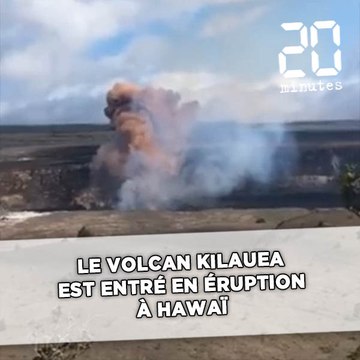 Le volcan Kilauea est entré en éruption à Hawaï