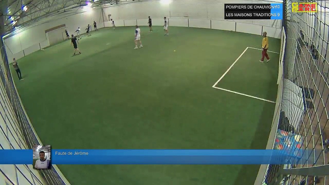 Faute de Jérôme  - POMPIERS DE CHAUVIGNY Vs LES MAISONS TRADITIONS - 03/05/18 20:00 - LIGUE 2