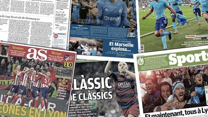 La presse française euphorique après la qualification de l’OM !