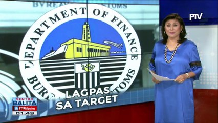 #SentroBalita: Revenue target ng BOC nitong Abril, nahigitan