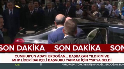 Cumhur İttifakı'nın adayı Erdoğan