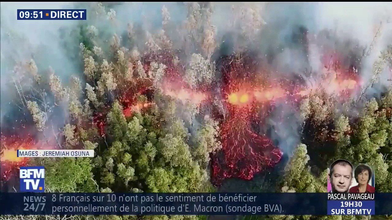 Hawaï : le volcan Kilauea est en éruption avec des rejets de dioxyde de souffre potentiellement mortels