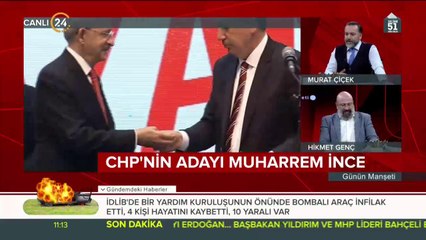 Muharrem İnce, rozeti çıkarttı "tarafsız" oluverdi