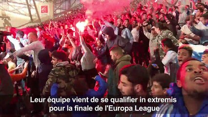 l'OM en finale de l'Europa League: les supporteurs exultent