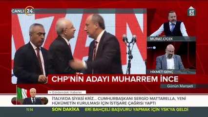 İnce, rozeti Kılıçdaroğlu'na emanet edince "tarafsız" oluverdi