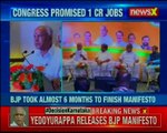 BJP releases its manifesto for the upcoming Karnataka Assembly elections 2018