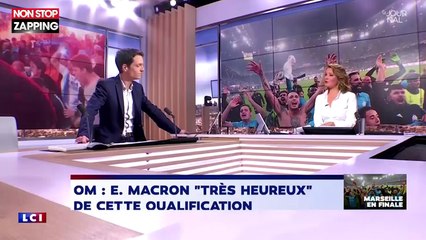 L'OM en finale de la Ligue Europa : Emmanuel Macron "très heureux" ! (vidéo)