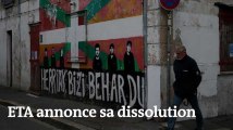 ETA annonce sa dissolution