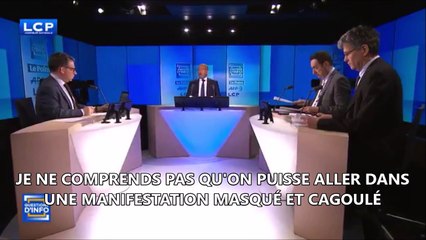 "On ne peut pas manifester masqué ou cagoulé en France" Eric Ciotti LCP - 3 mai 2018