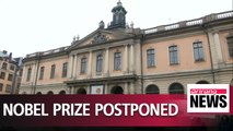 Nobel Prize for Literature postponed to next year amid sexual misconduct scandal