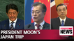 "S. Korean Pres. Moon's Japan trip next week completes presidential visits to four most ...