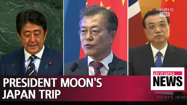 S. Korean Pres. Moon's Japan trip next week completes presidential visits to four most ...