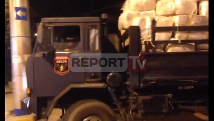 Report TV - Pamjet e transportimit të 3.9 ton drogë të kapura në Vlorë