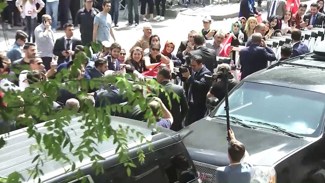 Cumhur İttifakı'nın ortak adayı Cumhurbaşkanı Erdoğan - Yıldırım ve Bahçeli, YSK'dan ayrıldı ANKARA