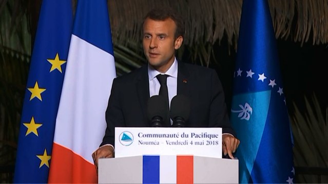Discours du Président de la République à la Communauté du Pacifique en Nouvelle-Calédonie