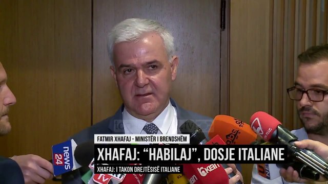 Xhafaj: Habilaj , dosje italiane - Top Channel Albania - News - Lajme