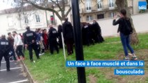 La Police évacue les étudiants qui tentent de bloquer les accès à la faculté de Nancy - V2