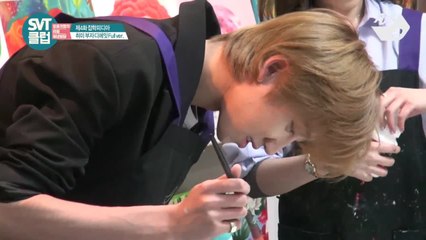 [M2 ONLY] 난생처음 미술학원에 간 디에잇의 핫도그 바다(?) 그리기