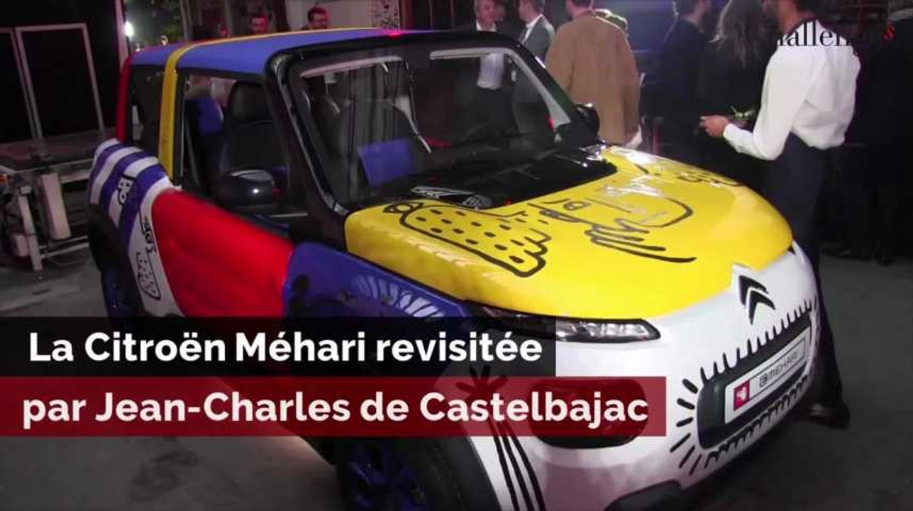 La Citroën Méhari revisitée par Jean-Charles de Castelbajac