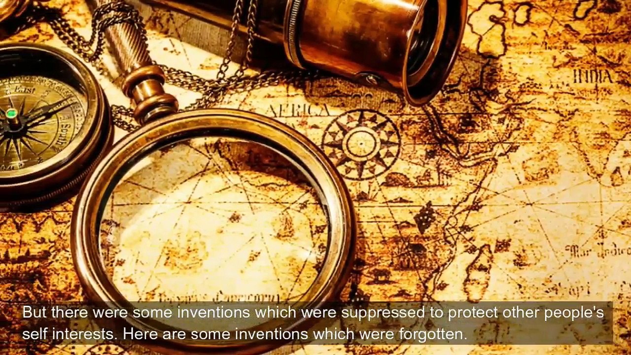 5 INVENTIONS THAT WERE LOST OR SUPPRESSED