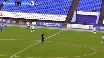 1-0 Viktor Lipin Goal Russia  2. Division East - 04.05.2018 Dynamo Barnaul 1-0 Zenit Irkutsk