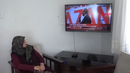 Yalova-Anne İnce Oğlunun Adaylığını Böyle İzledi