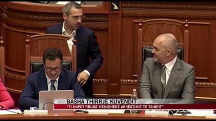 Basha kërkon institucioneve prangosjen e Tahirit - News, Lajme - Vizion Plus