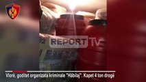 Report TV - 4 ton drogë në Vlorë, ja pamjet brenda vilës dy katëshe