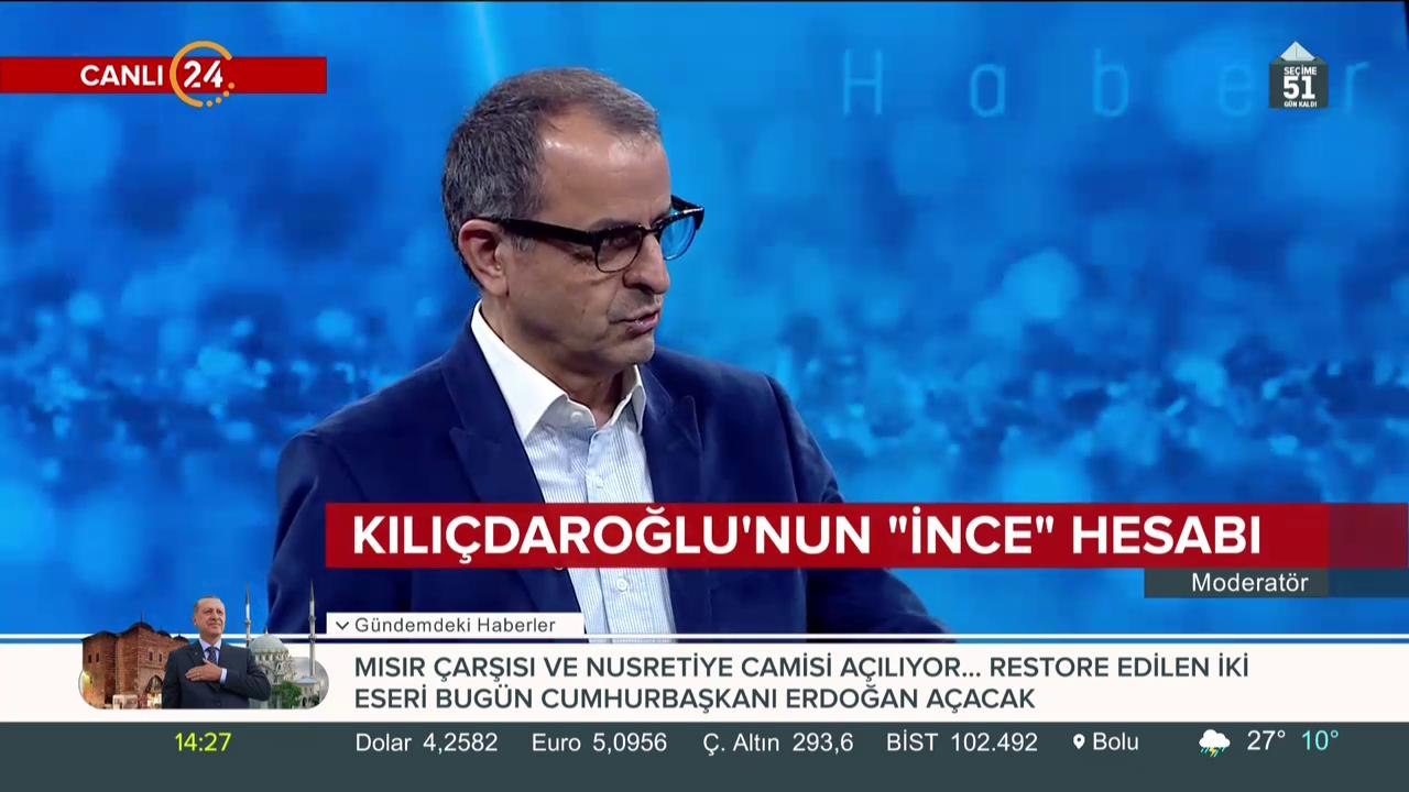 Muharrem İnce %25'in üzerinde oy alırsa Kılıçda...