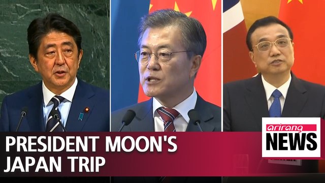 S. Korean Pres. Moon's Japan trip next week completes presidential visits to four most...