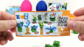 Play-Doh Surprise Egg Rio 2 Kinder Surprise #2