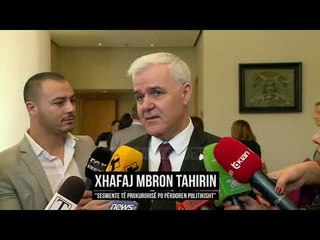 Xhafaj mbron Tahirin; Llalla i përgjigjet Xhafajt - Top Channel Albania - News - Lajme