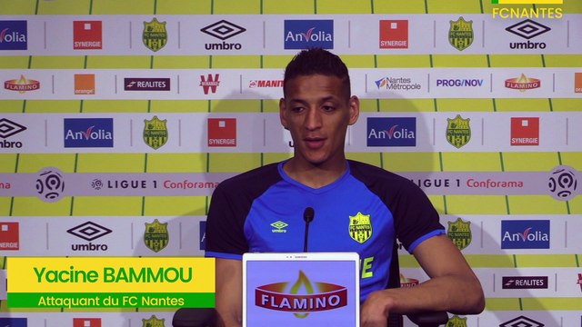 Yacine Bammou avant FCN-MHSC