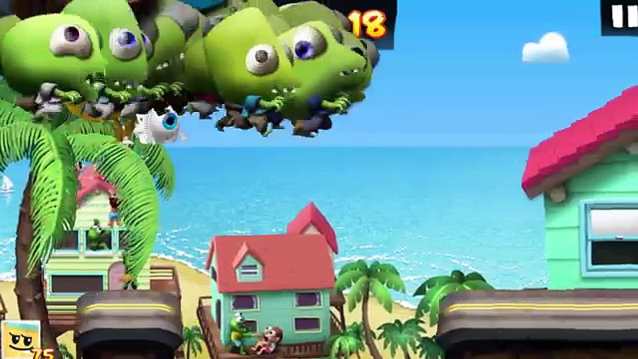 Zombie Tsunami Vs Stupid Zombies 2 Temple Massive Zombies Get Killed