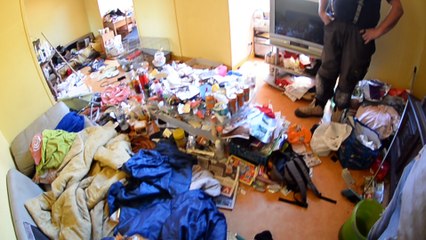 Visite de l'ancien appartement de Steven à Ghlin.Vidéo Eric Ghislain