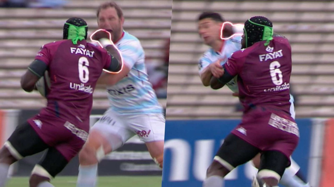 Diaby fout un coup de poing à Claassen et Carter sans recevoir de carton