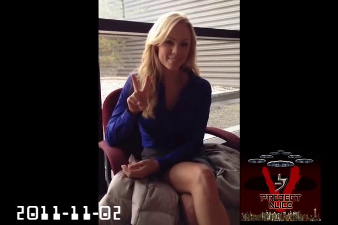 Laura Vandervoort says  Thank you  to Project Alice - the fan campaign to bring back  V !