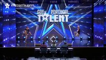AMAZING TIGHTROPE STUNTS on Portugal's Show Talentr | Show Talentr Global